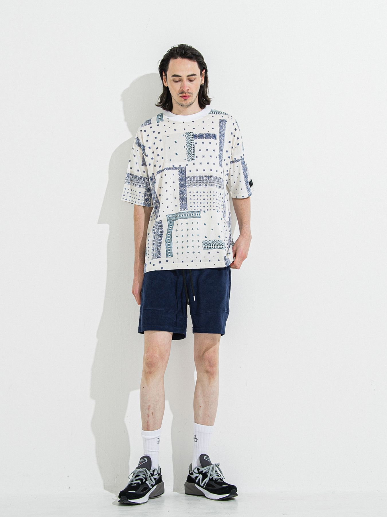 【予約品】TYLER PILE SHORTS / タイラーパイルショーツ / ネイビー