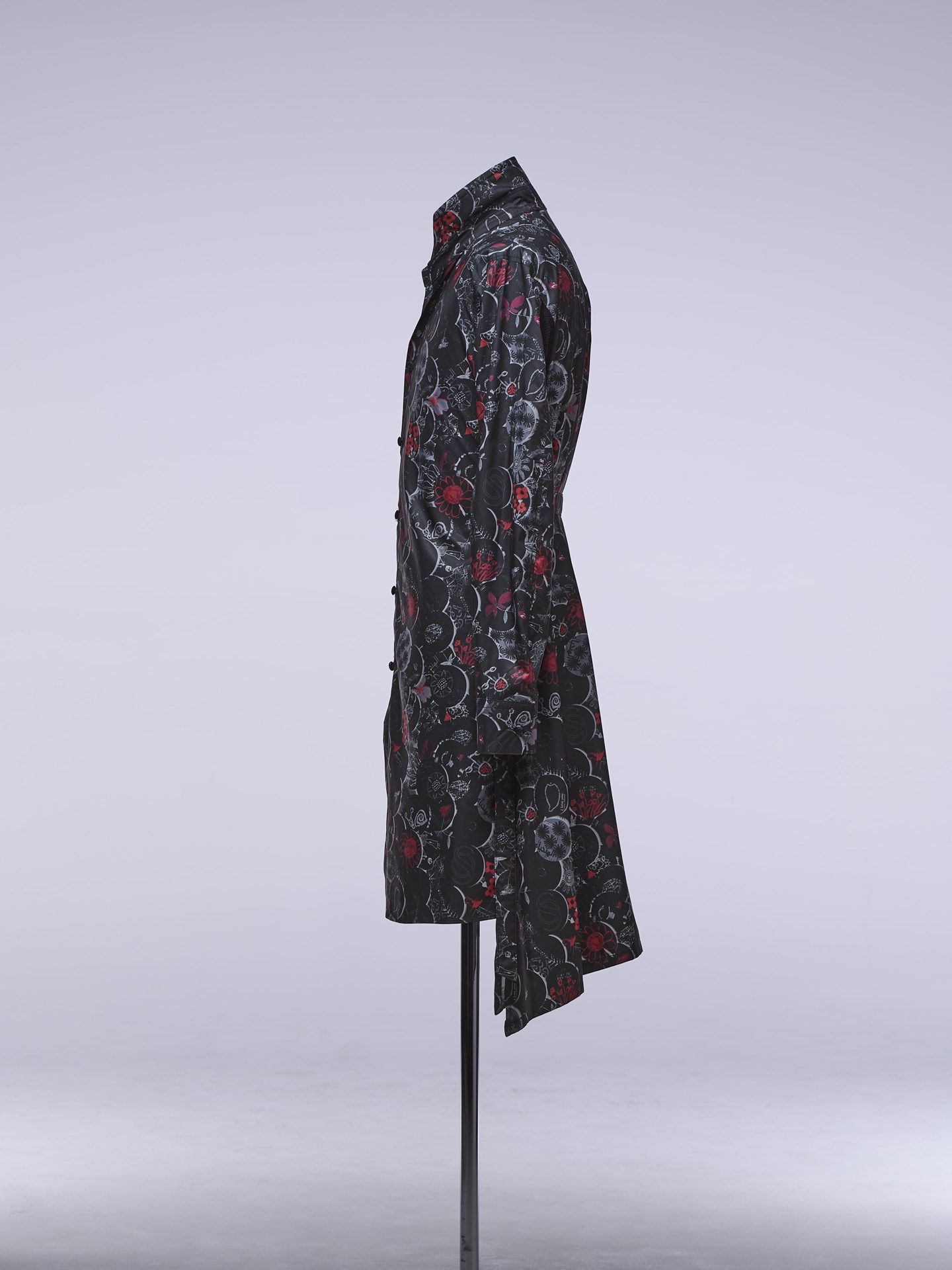 《予約品》 StandCollarFlareShirt / スタンドカラーフレアシャツ / ブラックEDEN 【THE ONENESS】