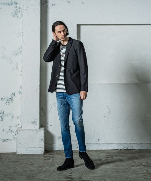 《予約11月17日19時締め》 GARY JACKET / テーラードジャケット / ブラック