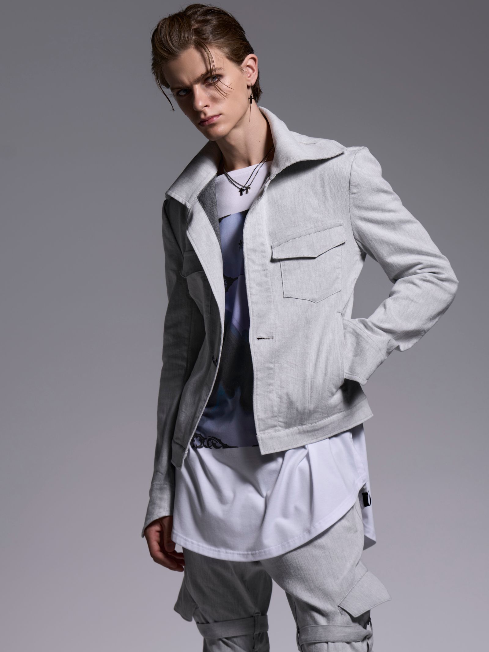 【予約品 1月4日(日) 締切】Napoleon Blouson / ナポレオンブルゾン / グレー