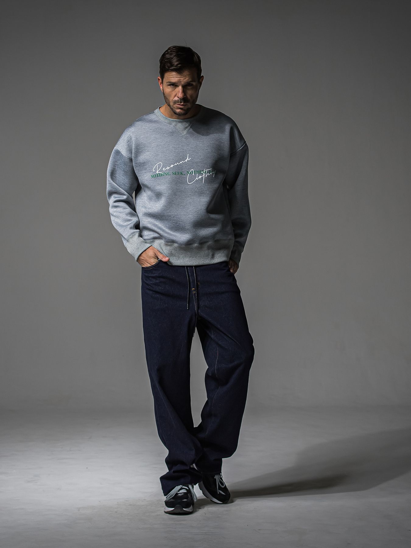 KING DENIM JERSEY / キング デニム ジャージパンツ / インディゴワンウォッシュ
