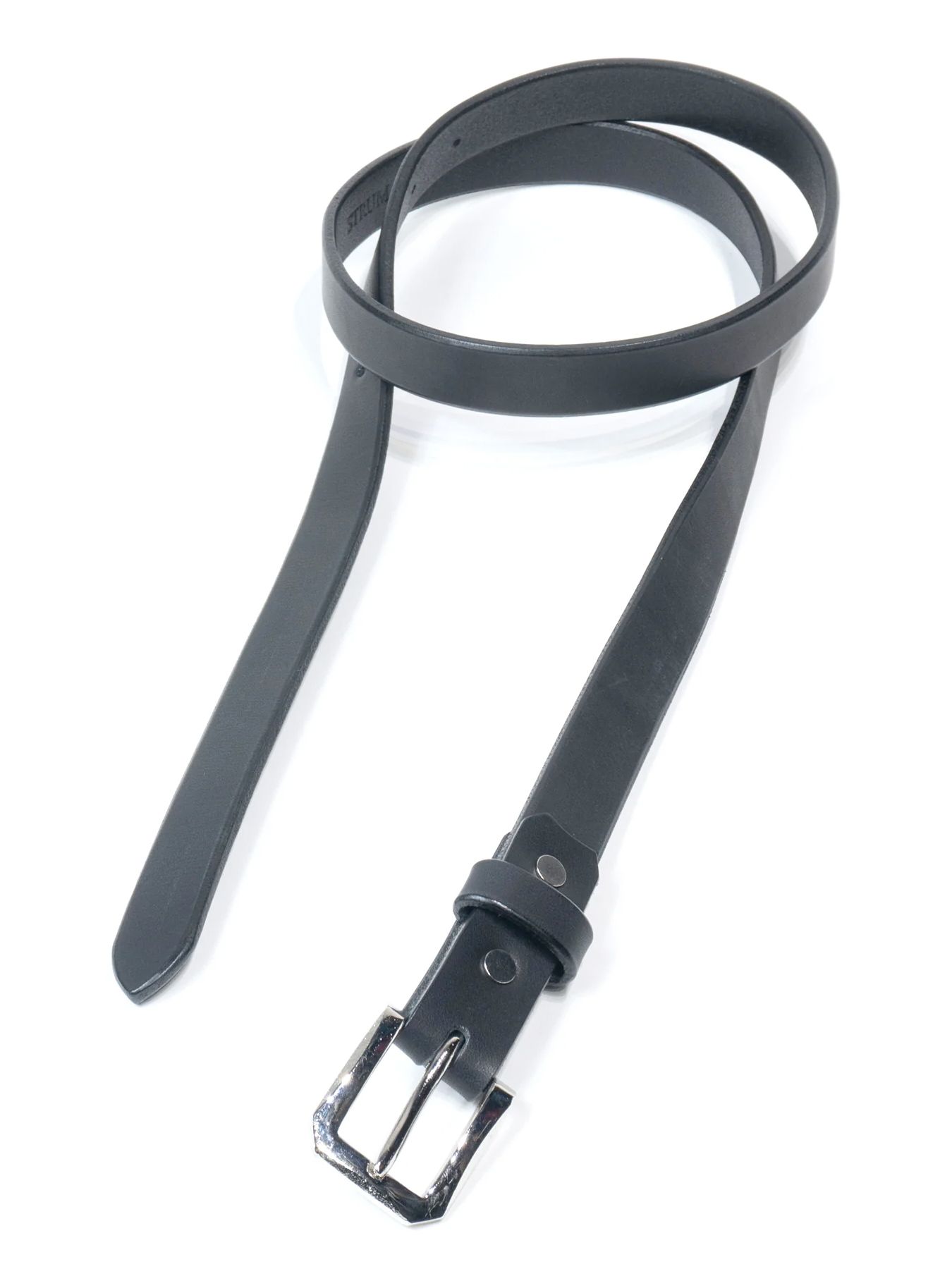 【予約品 4月6日(月) 締切】Pit Vegetable Full Tanned Steerhide / フルタンニン ピット鞣し ステア / Bends / ブラック