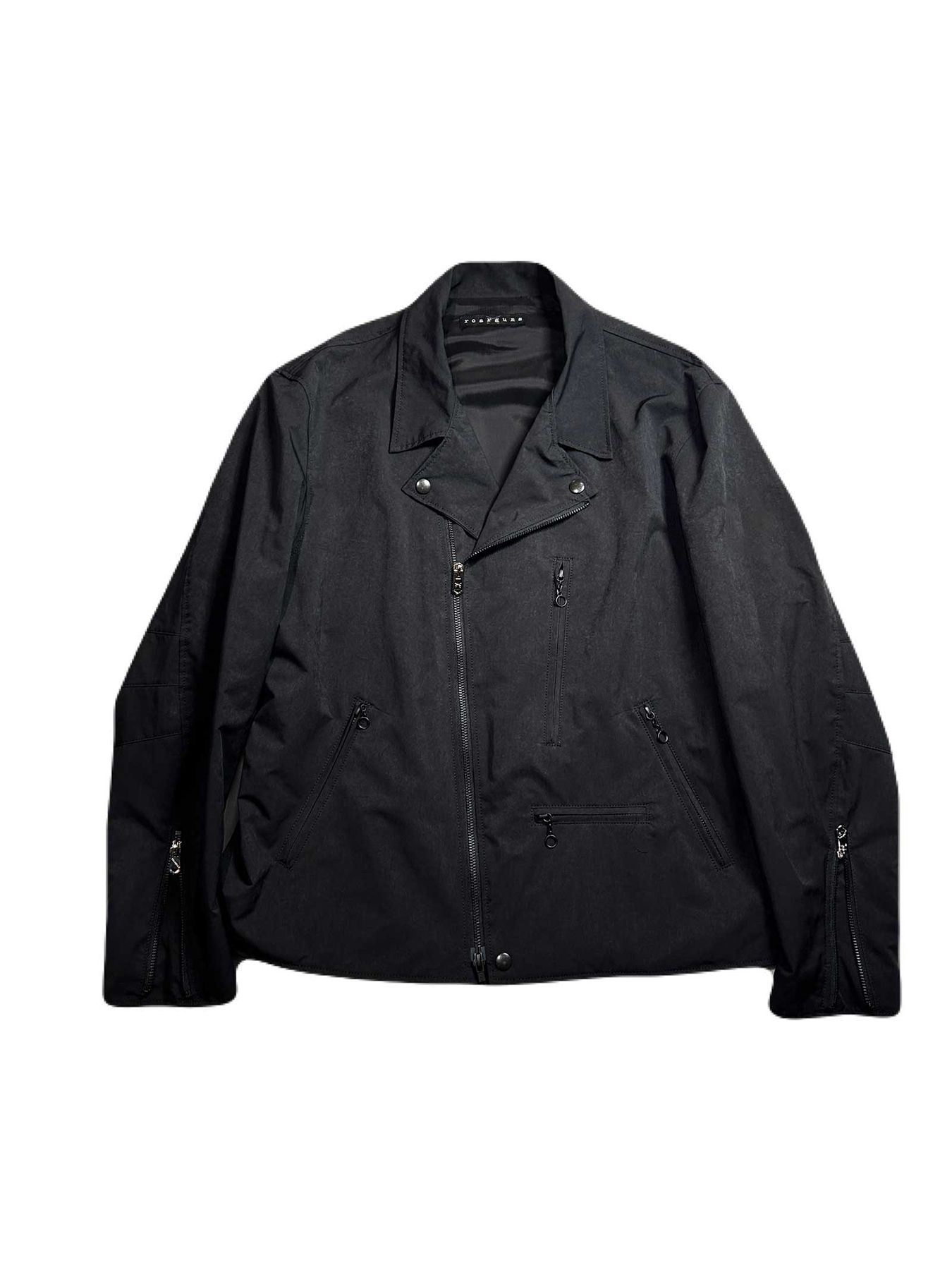 【予約品 8月10日(日) 締切 】P/N W RIDERS / ポリエステル/ナイロン Wライダースジャケット / ブラック