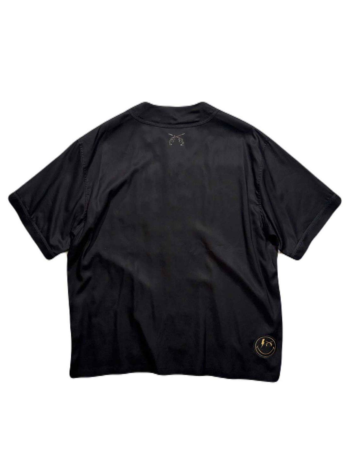 【予約品 8月23日(日) 締切】LYO B.B SHIRT PAT/CR / クリスタル / ブラック
