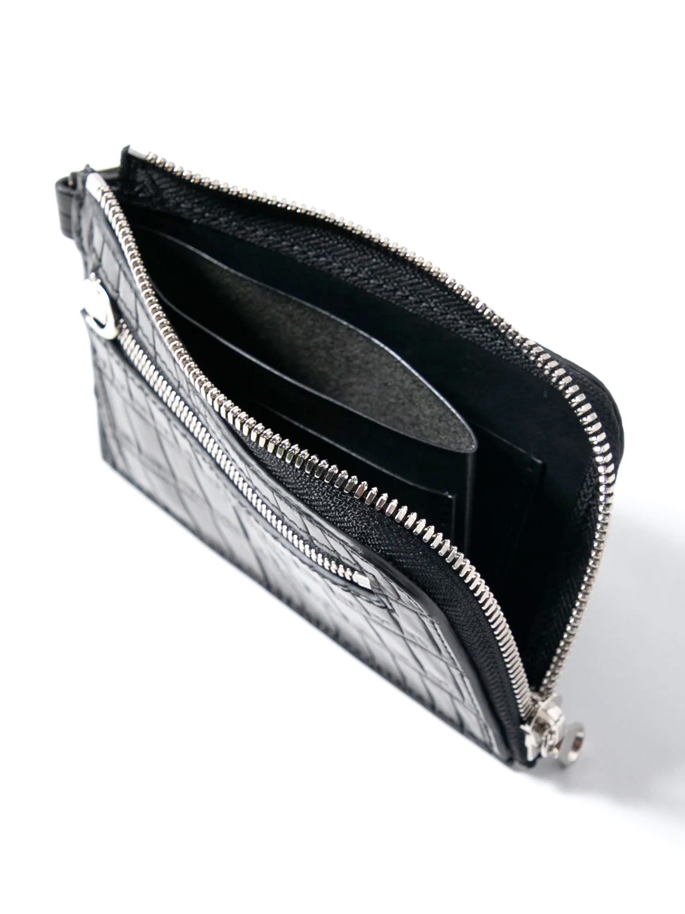 【予約品 10月12日(日) 締切】Nile Crocodile L Wallet / ナイルクロコ Lウォレット / ブラック