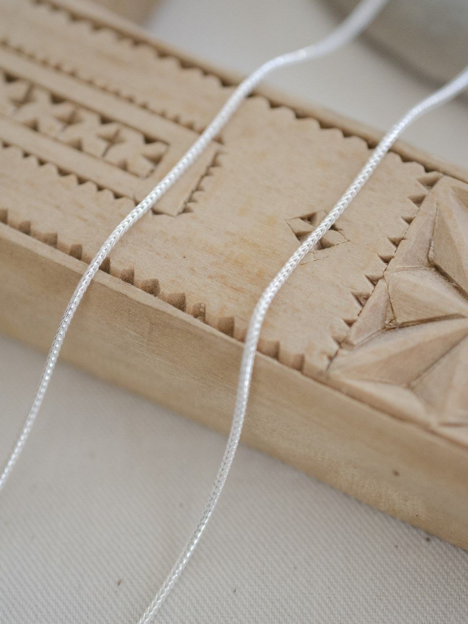 《予約品》 FOXTAIL ROUND CHAIN   / シルバー