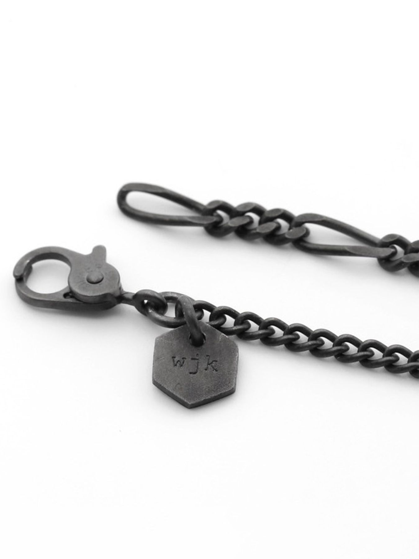 【予約品 9月23日(火) 締切】IVXLCDM ×wjk  slim chain neckless / スリムチェーンネックレス / ブラックコーティング
