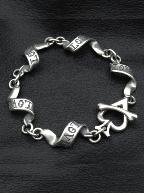 Flutter Ribbon Bracelet S / LOVE / ブレスレット