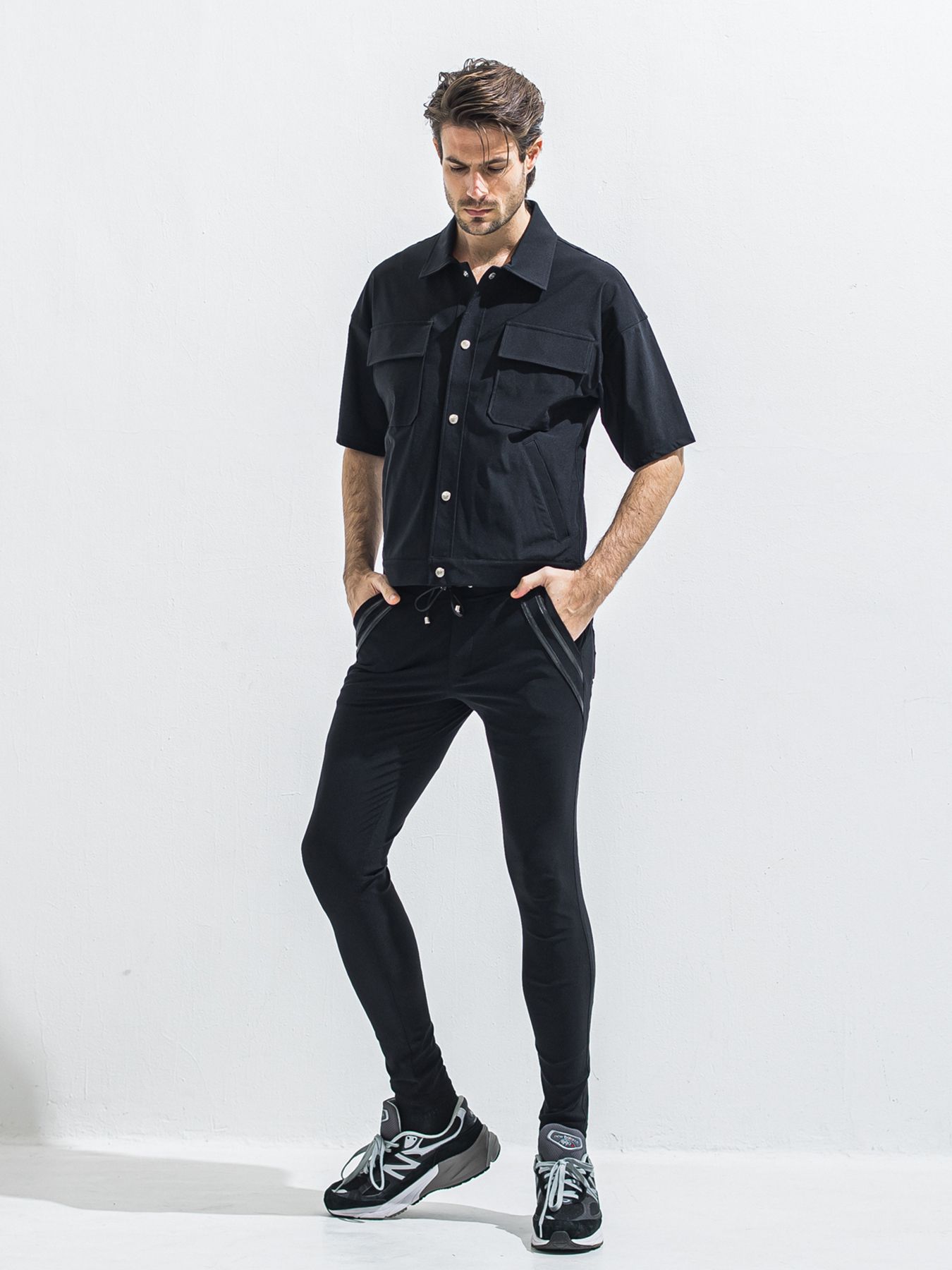 【予約品 2月15日(日) 18:00 締切】CPO HALE SHIRTS JK / CPOハーフスリーブジャケット / ブラック