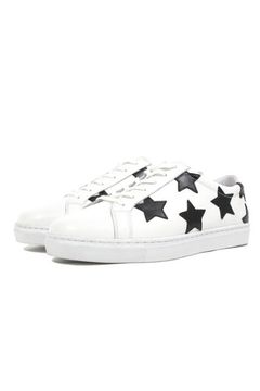 STARデザインスニーカー 3030 / WHITE×BLACK 【HONOUR OVATION】