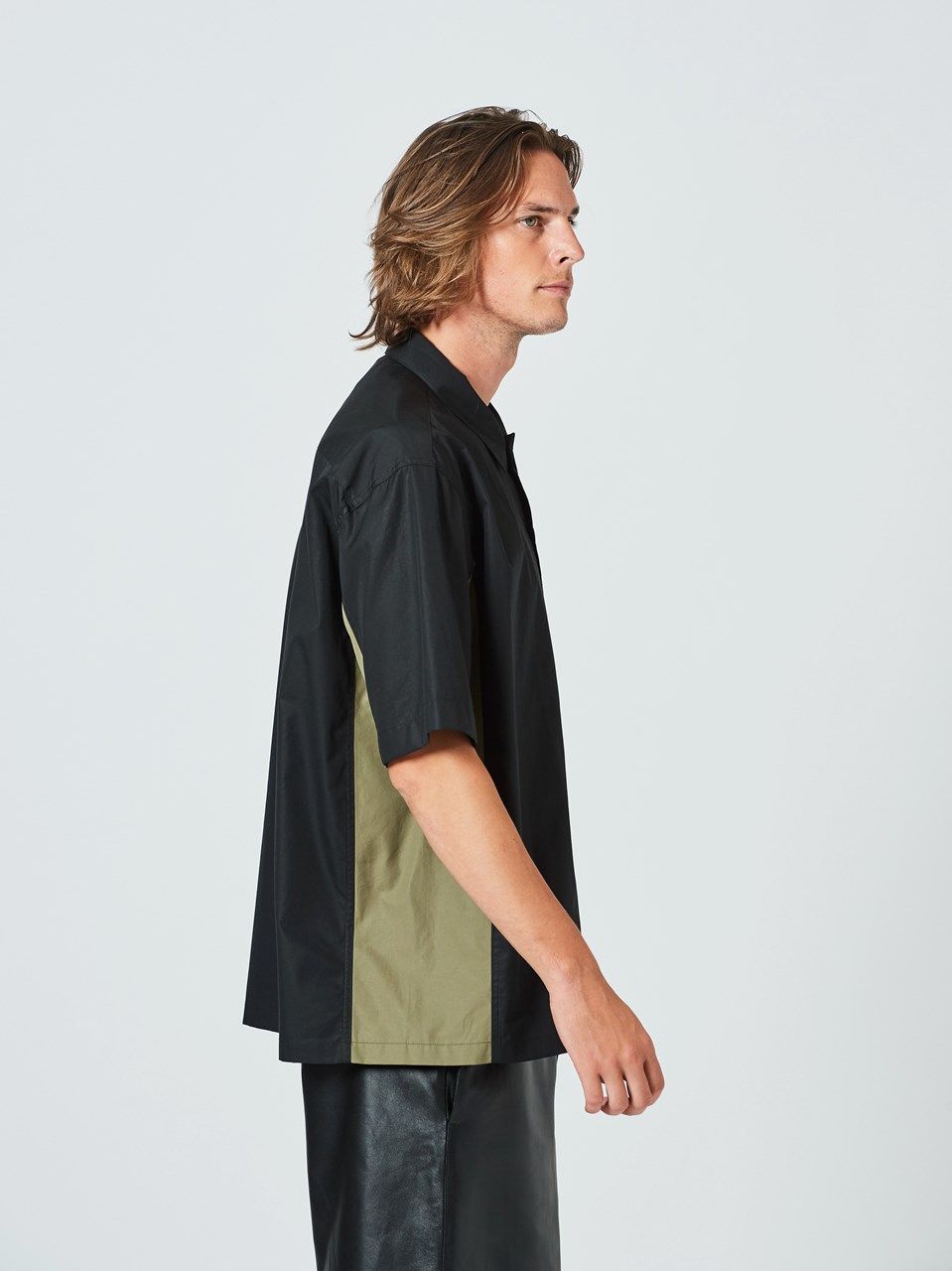 (予約品2023年10月19日18時締め) Loose Fit S/S Shirts / シャツ / ブラック