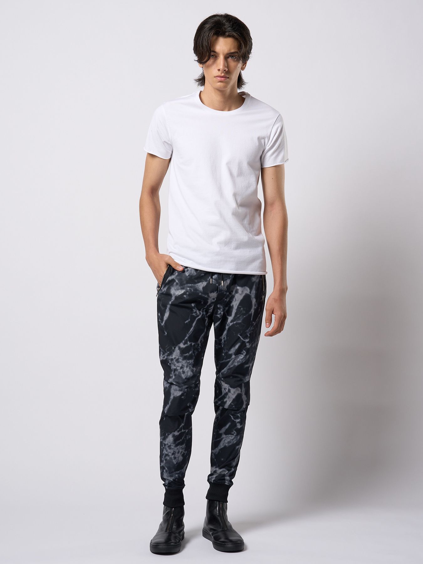【予約品 9月23日(火) 締切】cut-off crew-neck S/S / カットオフ クルーネック ショートスリーブ / ホワイト