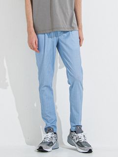 【予約品 】CHRIS EASY TUCK PANTS / クリスイージータックパンツ / チェックサックス