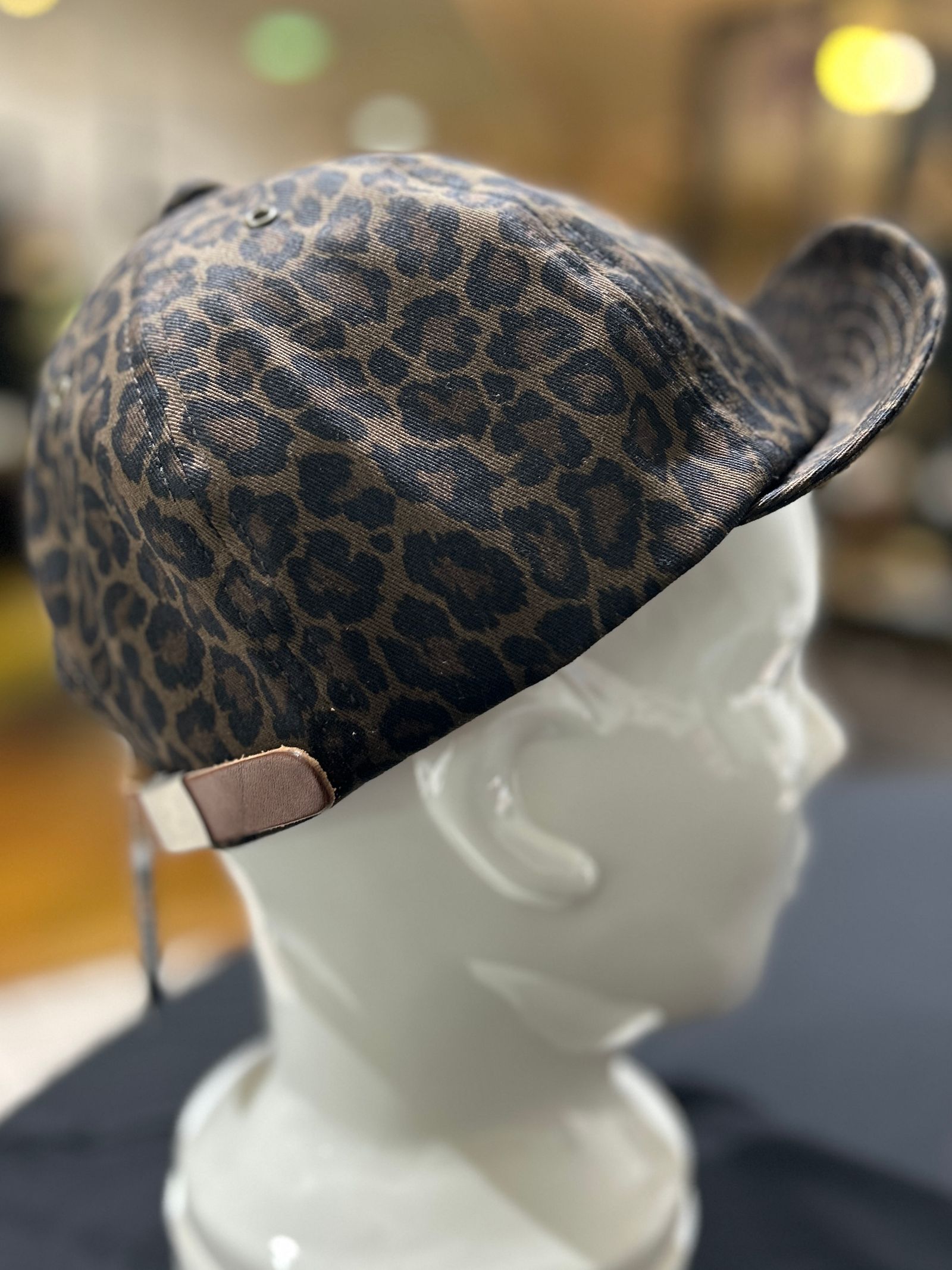 BRIDGE CAP TYPE1  LEOレオパードBROWN【Mighty Shine】