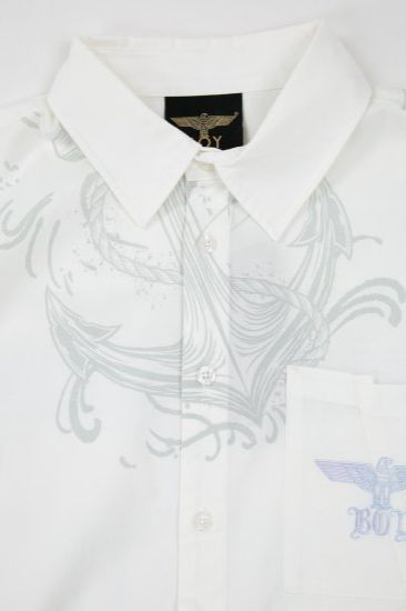MARINE TASTE SHIRTS/ ホワイト 【BOY LONDON】