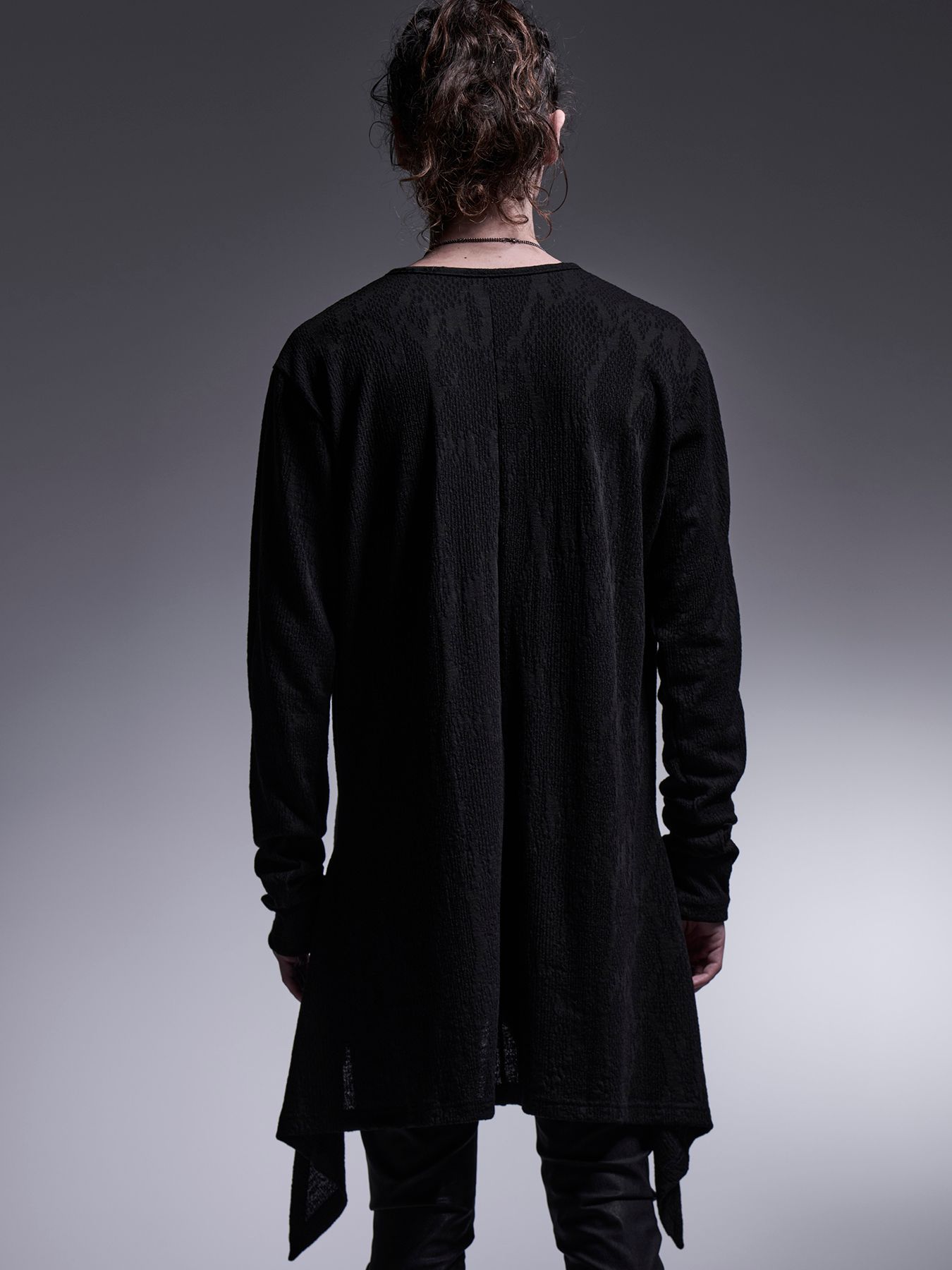 【予約品 7月13日(日) 締切】Flare Frill T-Shirt / フレアフリルTシャツ / ブラック