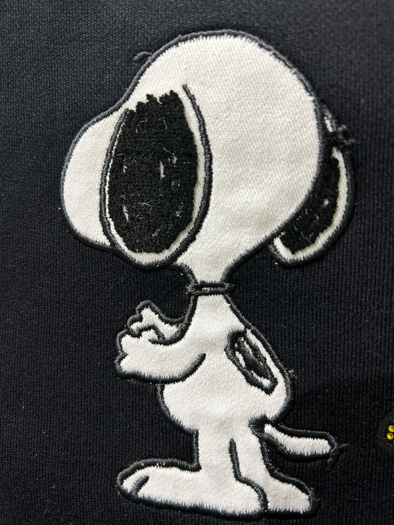 スヌーピー LUNCH BAG /BLACK 1PIU1UGUALE3 RELAX ×PEANUTS