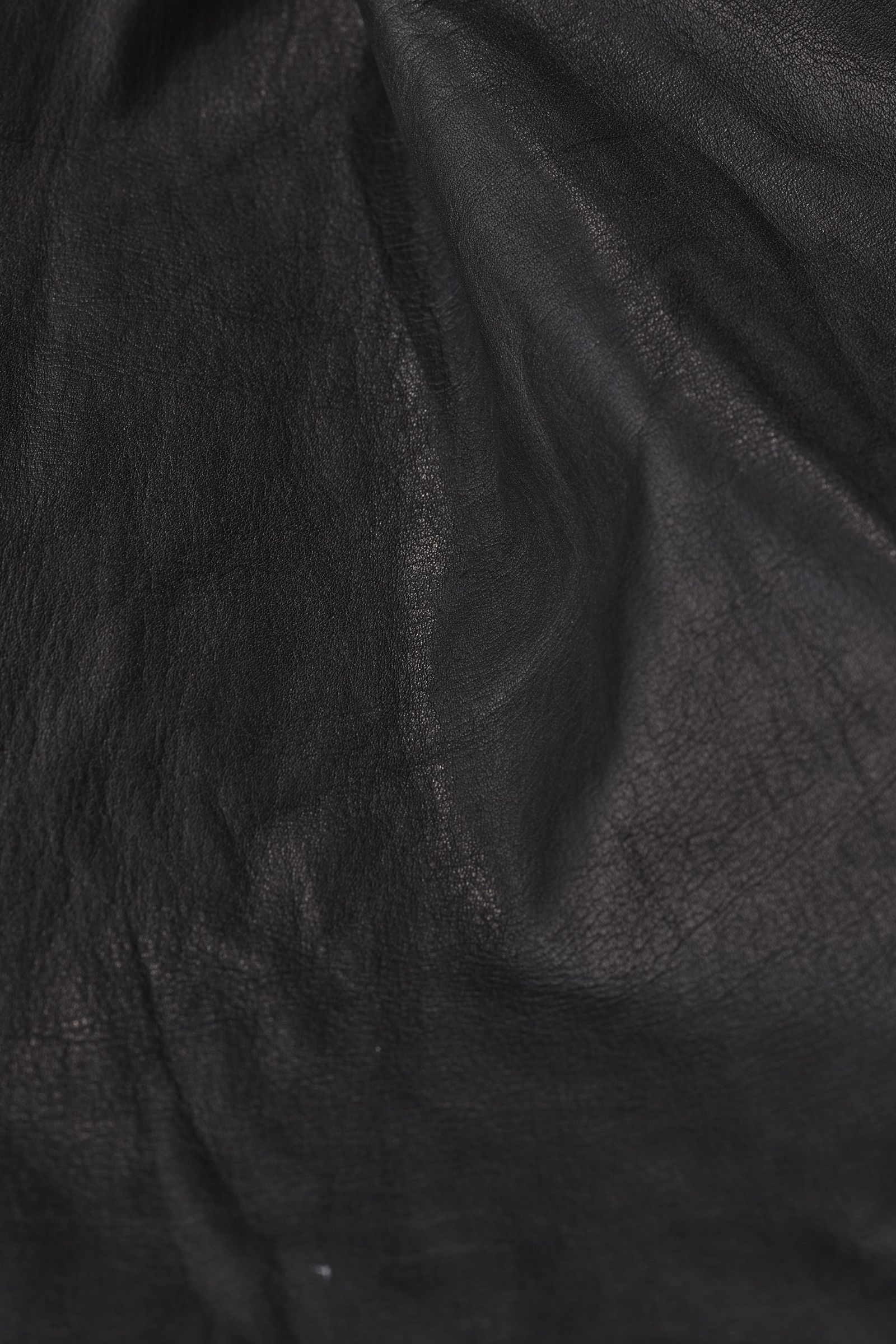 《予約》 SGZ Costume Eco Leather Flare Jacket / ブラック 【THE ONENESS】 12月入荷予定