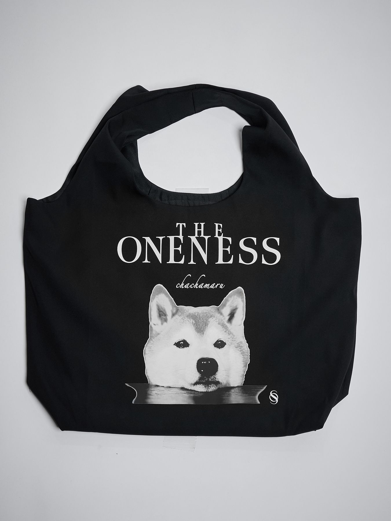 【予約品 4月26日(日) 締切】《犬猫保護活動チャリティー企画》Shoulder Tote Bag / ショルダー トートバッグ / ブラック