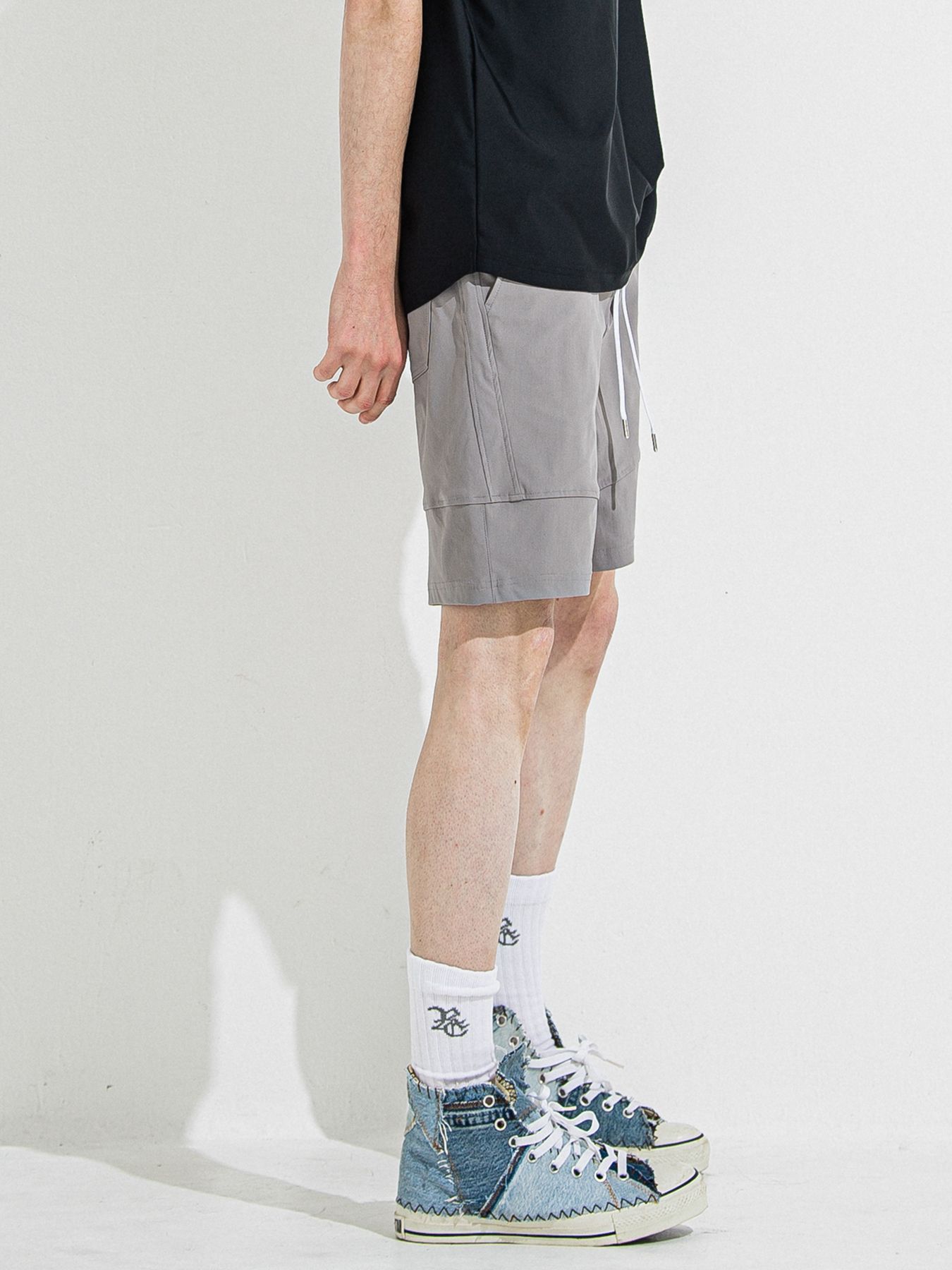 【予約品 】TYLER NYLON SHORTS / タイラー ナイロンショーツ / グレー