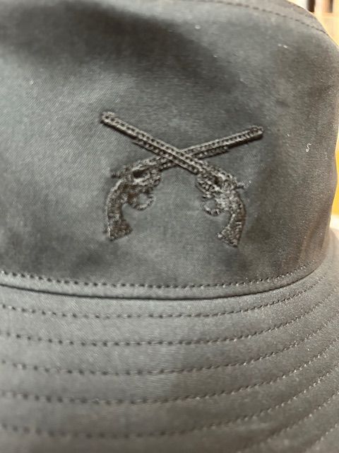 CROSSGUN EMB HAT / バケットハット / ブラック