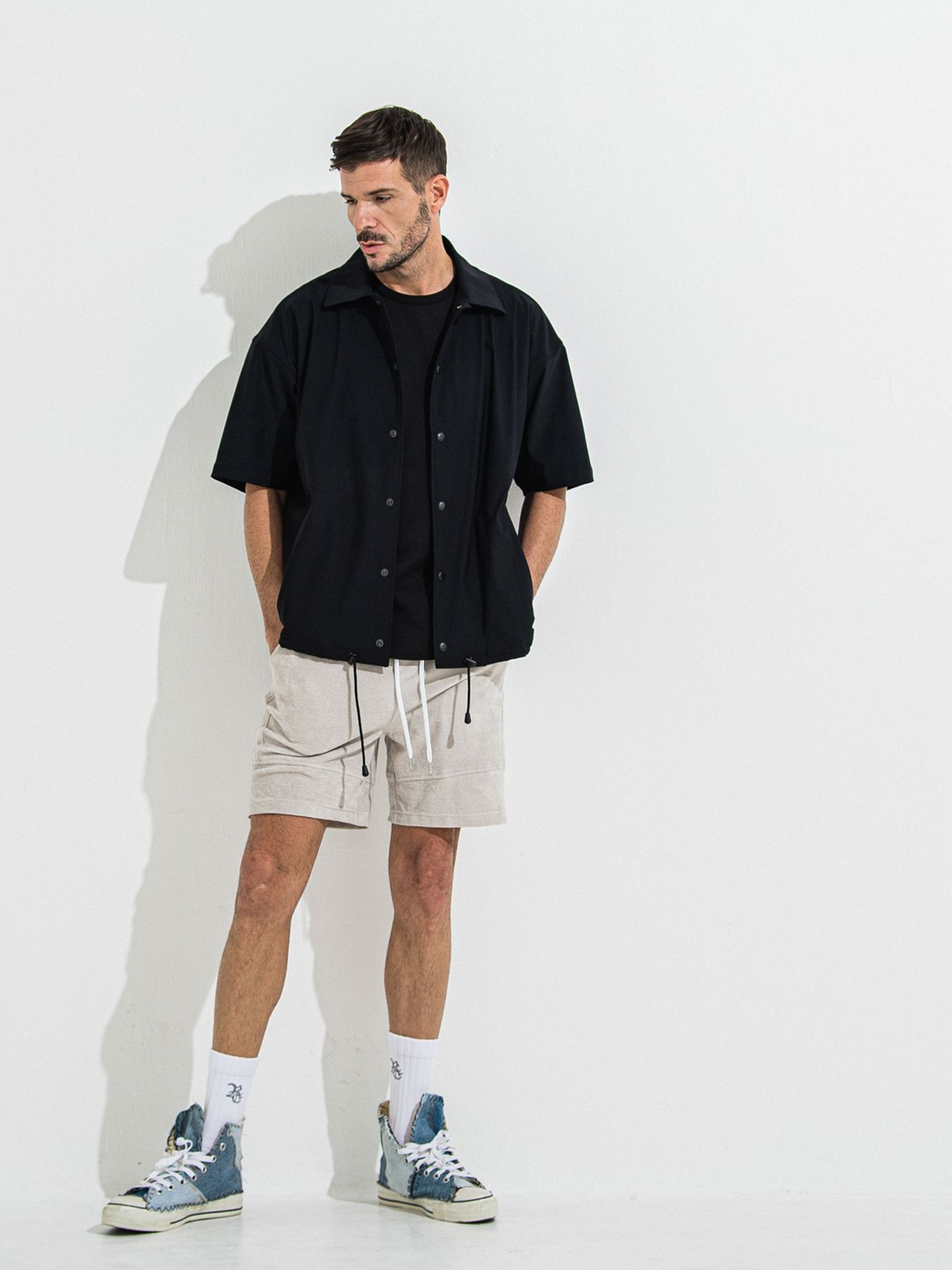 【予約品 】TYLER PILE SHORTS / タイラーパイルショーツ / グレージュ