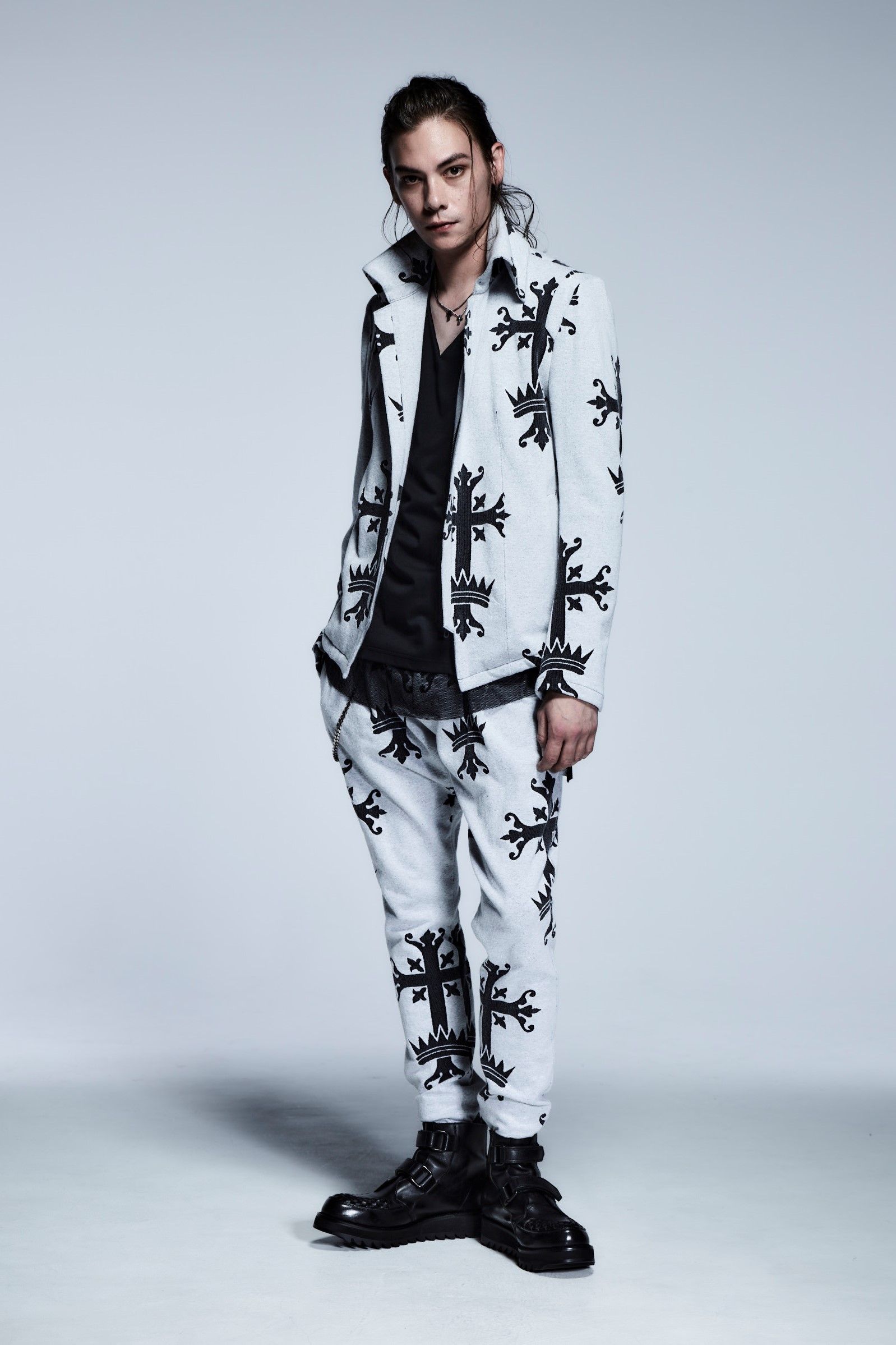 《予約品》 LayerdT-Shirts Mesh+Mesh / Black&Black 【kiryuyrik】 3月入荷予定
