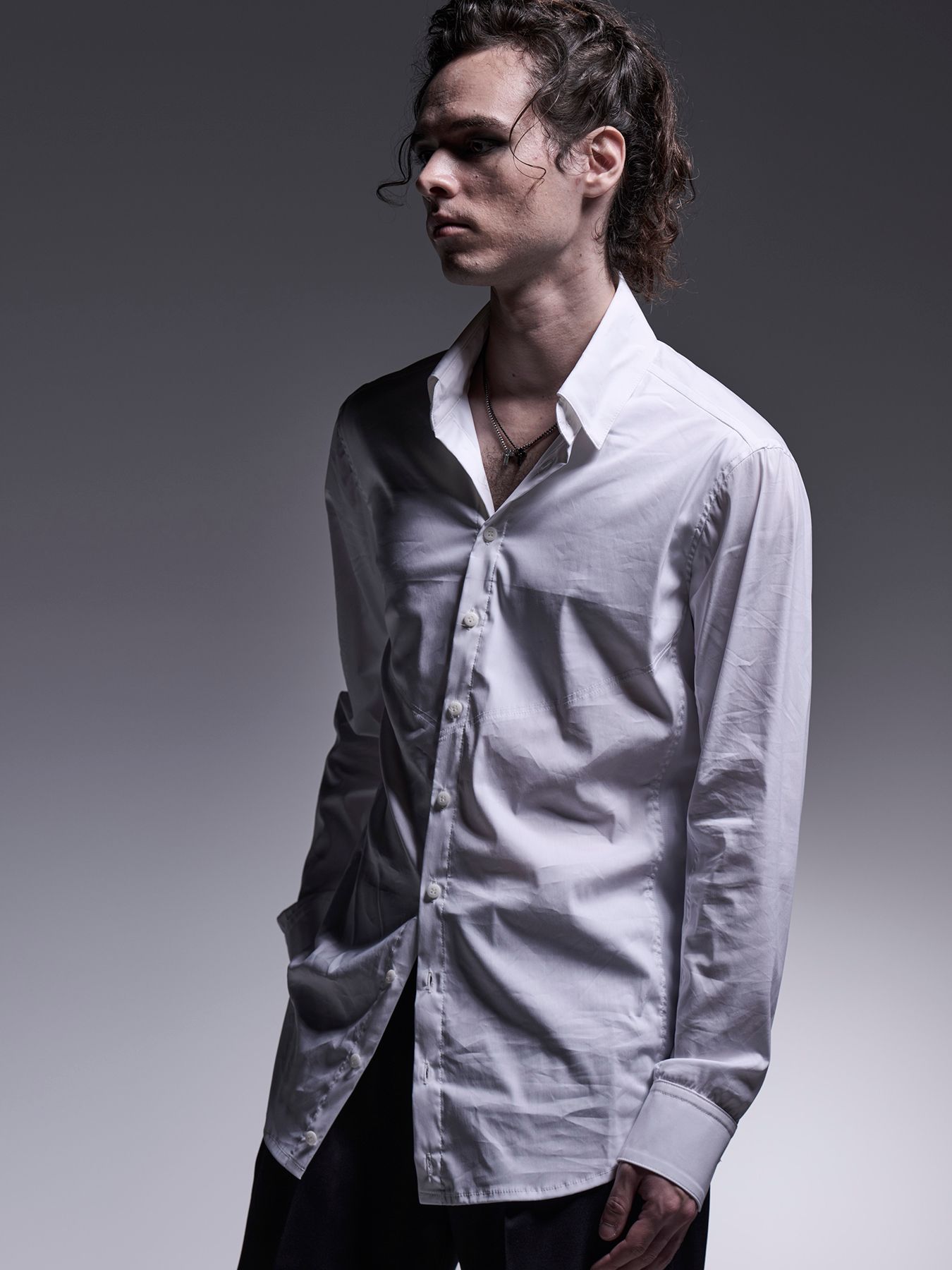 【予約品 7月13日(日) 締切】Side Rib Shirt / サイドリブシャツ / ホワイト