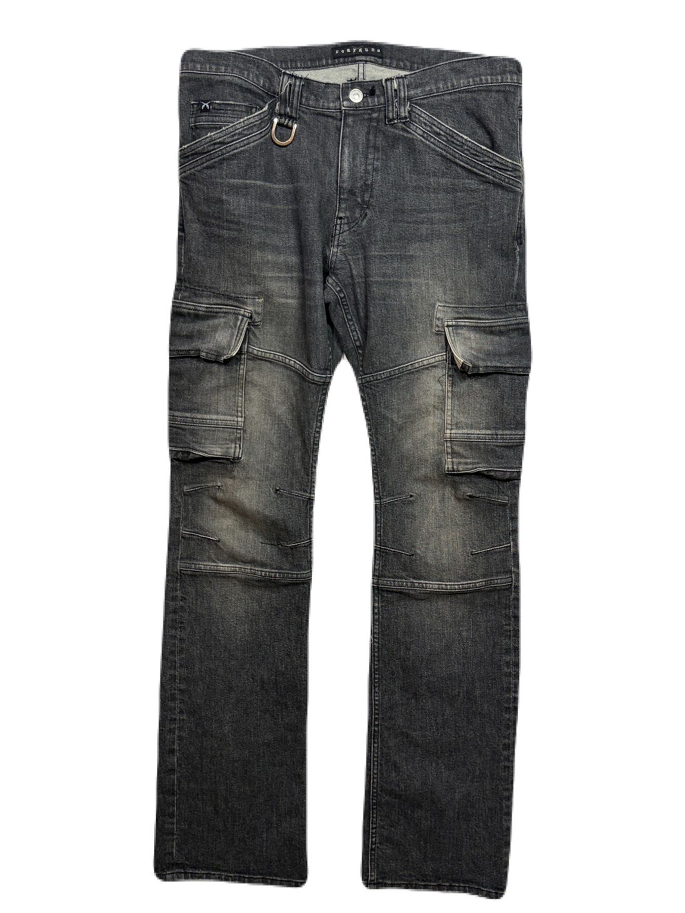 【予約品 8月23日(日) 締切】STRECH DENIM CARGO/P / ブラック