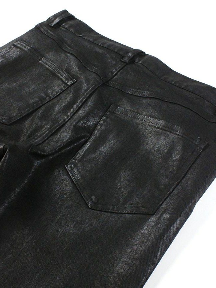 5P SHOE CUT PANTS / シューカットパンツ / ブラック