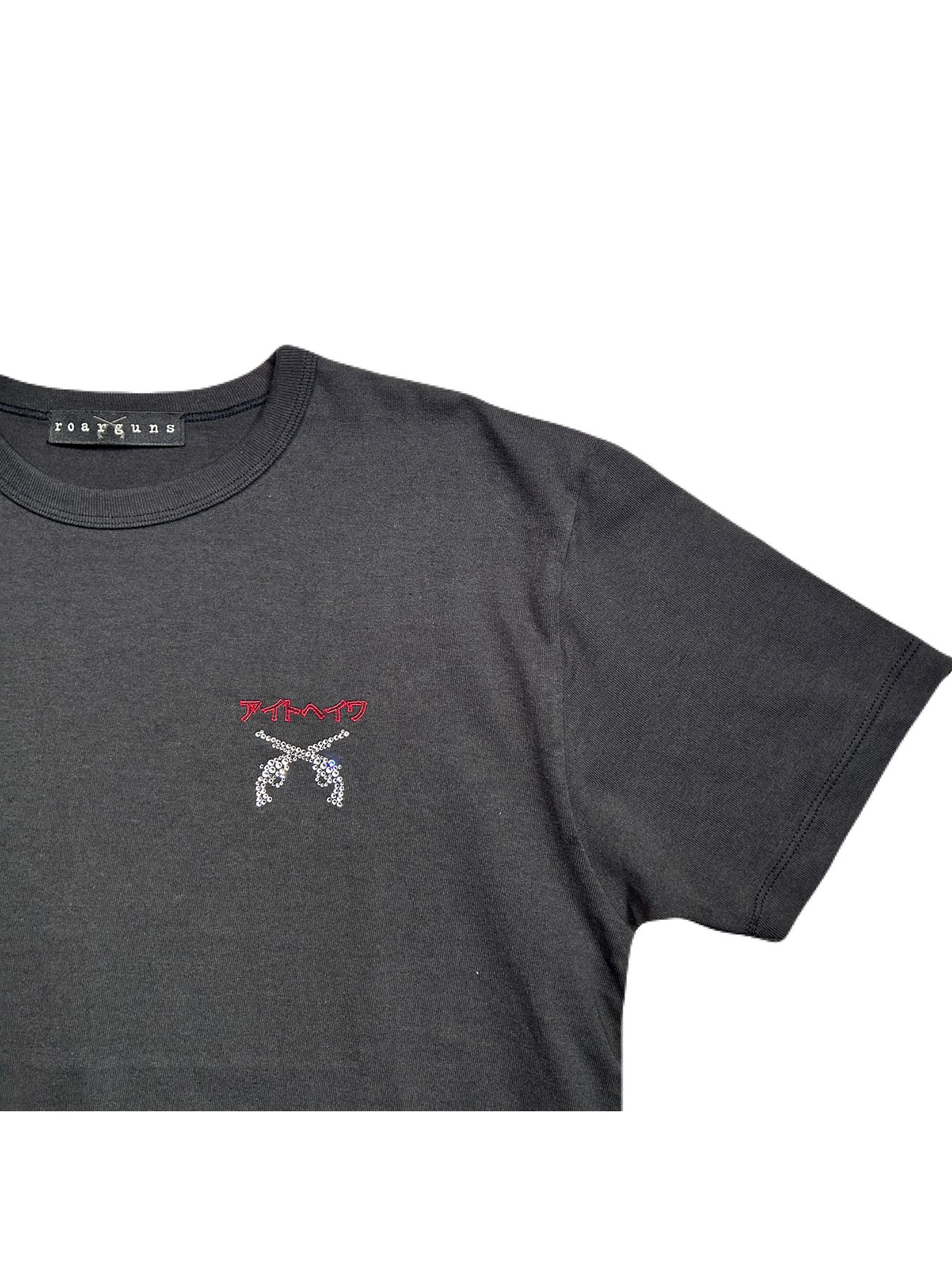 【予約品 8月10日(日) 締切 】WOMENS アイトヘイワ CROSSGUN T / アイトヘイワ クロスガン Tシャツ / ブラック