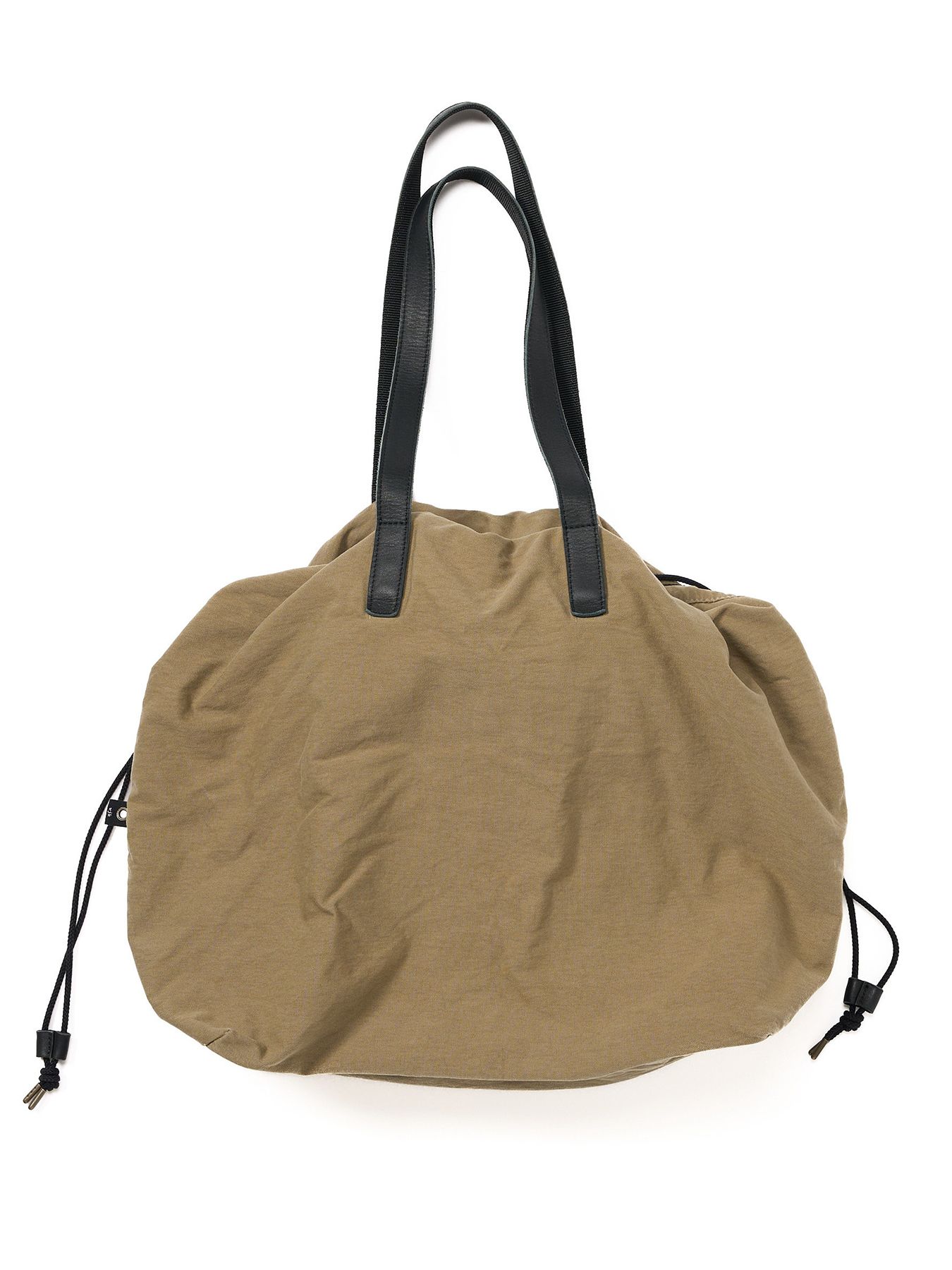 【予約品 9月23日(火) 締切】vintage drawstring tote bag / ヴィンテージ ドローストリング トートバッグ / ダルベージュ