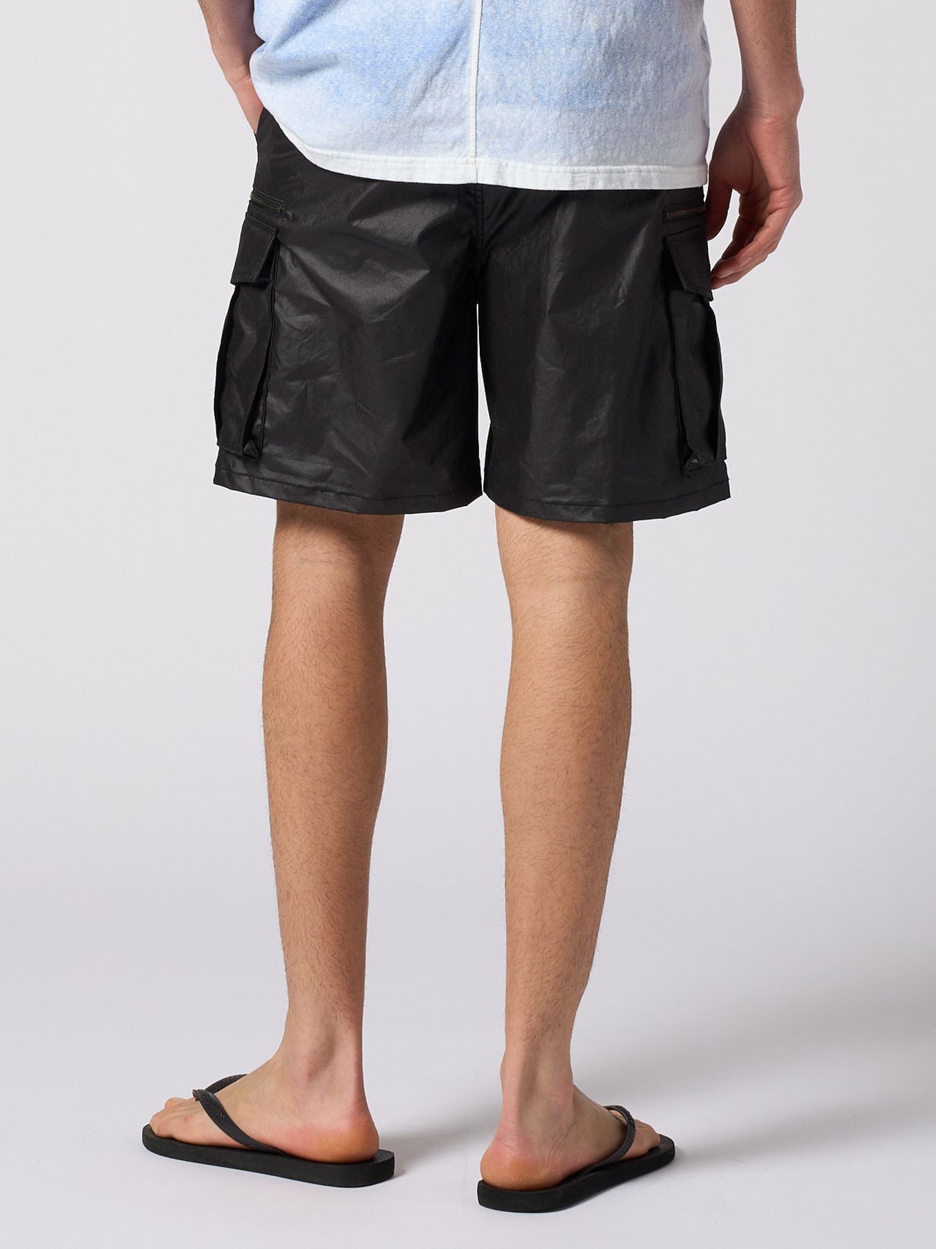 【予約品 1月25日(日) 締切】solid cargo shorts / ソリッド カーゴショーツ / ブラック
