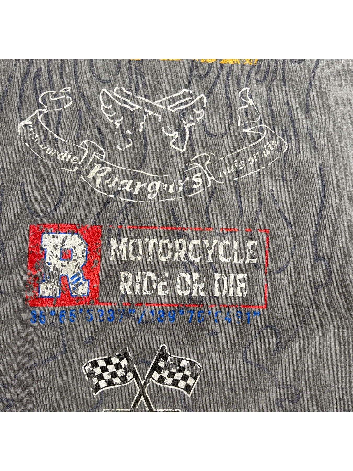 【予約品 3月9日(月) 18:00 締切】INKJET PRINT SWAET / インクジェットプリント スウェット / グレー