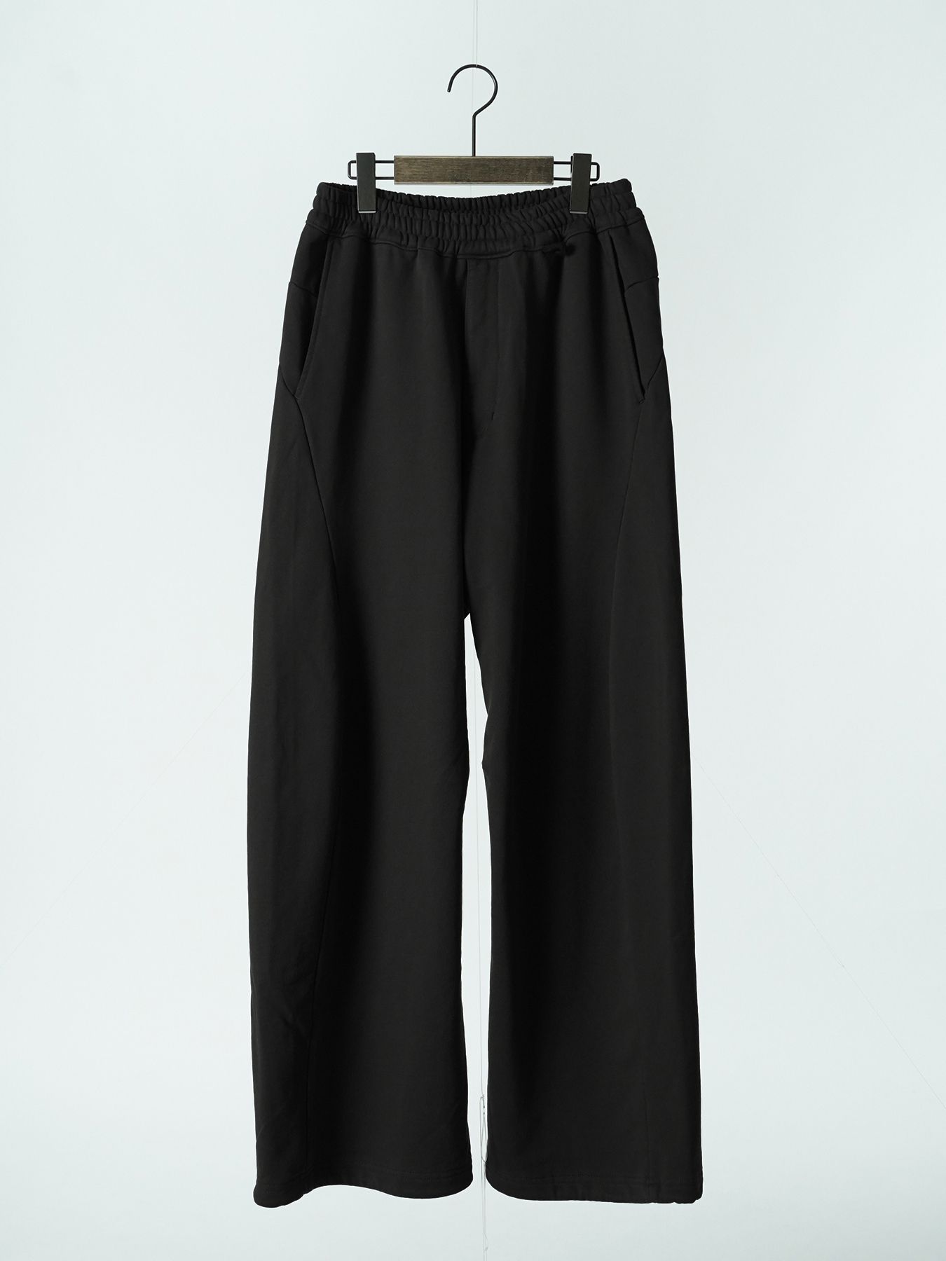 【予約品 5月6日(水) 締切】3D-SWEATPANTS / 3Dスウェットパンツ / ブラック