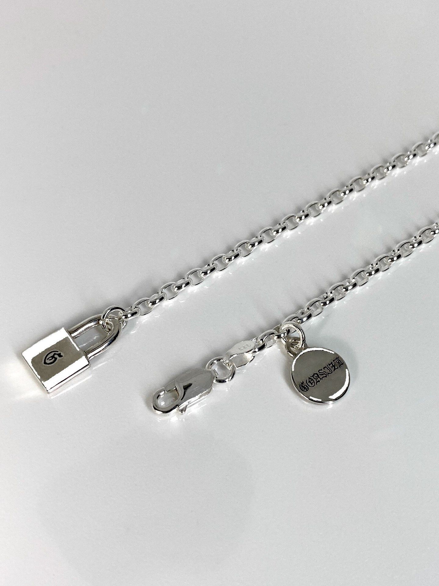 《受注生産》 CHAIN NECKLACE [TWIN CIRCLE]  / ツインサークルラージネックレス / 注文から2～3週間後入荷予定