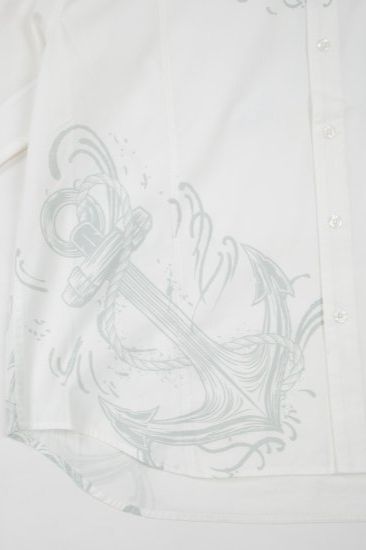 MARINE TASTE SHIRTS/ ホワイト 【BOY LONDON】