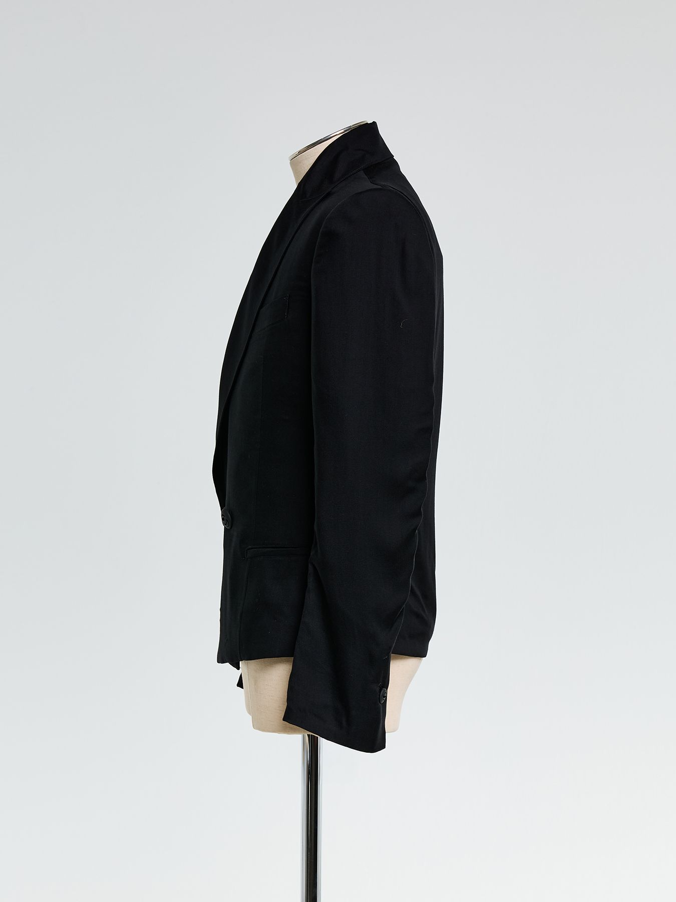 【予約品 10月26日(日) 締切】Costume Line：W-Peaked Jacket / Wピークドジャケット / ブラック