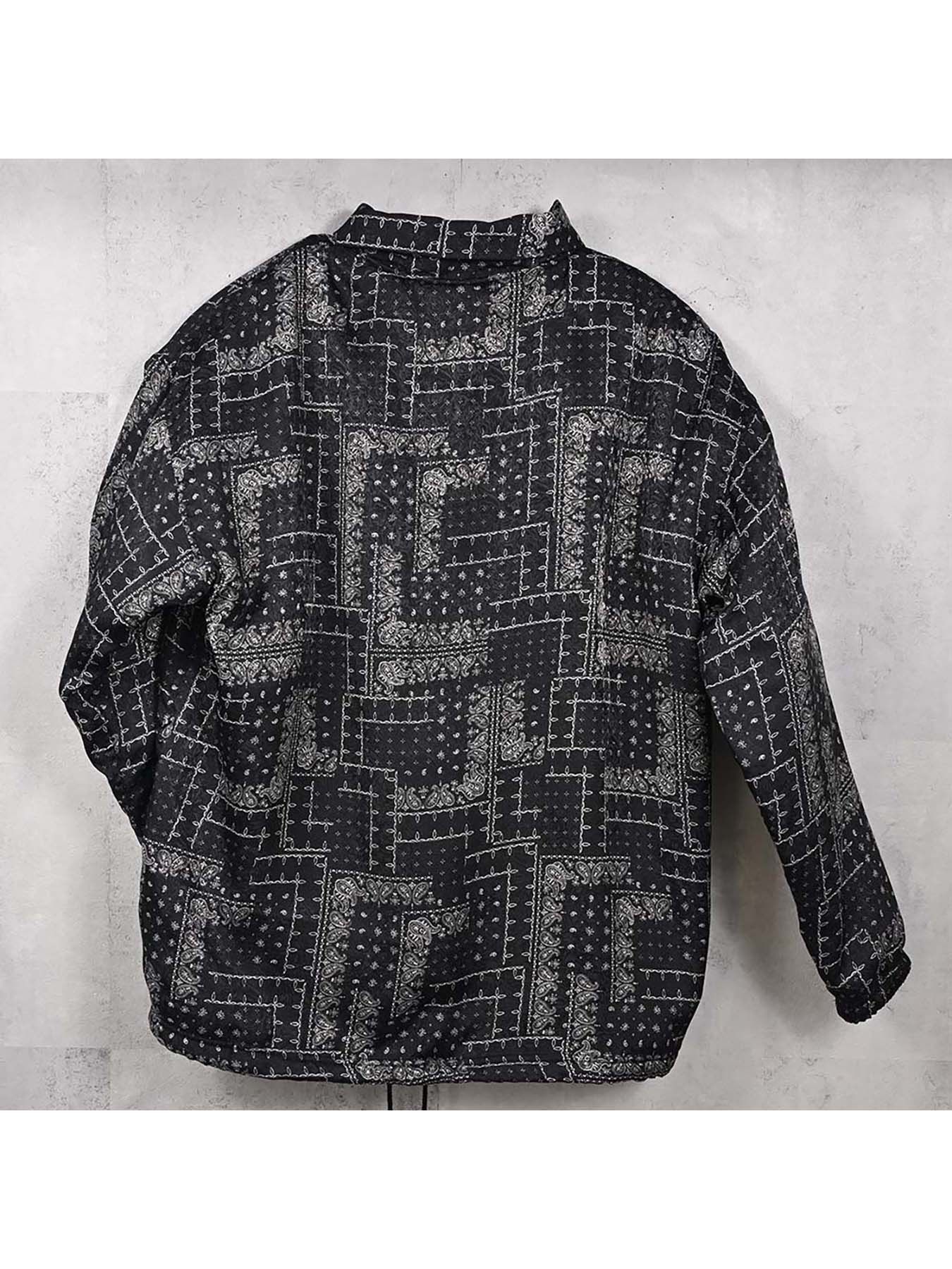【予約品 8月31日(日) 締切】FUR COACH JK / ファーコーチジャケット / ペイズリーブラック
