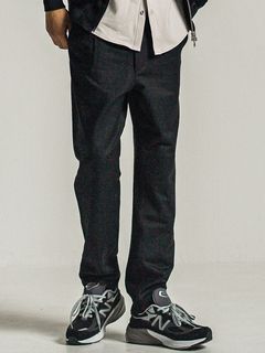 《予約9月1日18時締め》 PAT WIDE EASY PANTS  / カシミアウールパンツ / ブラック