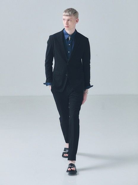 長袖 デニムシャツ インディコ5351