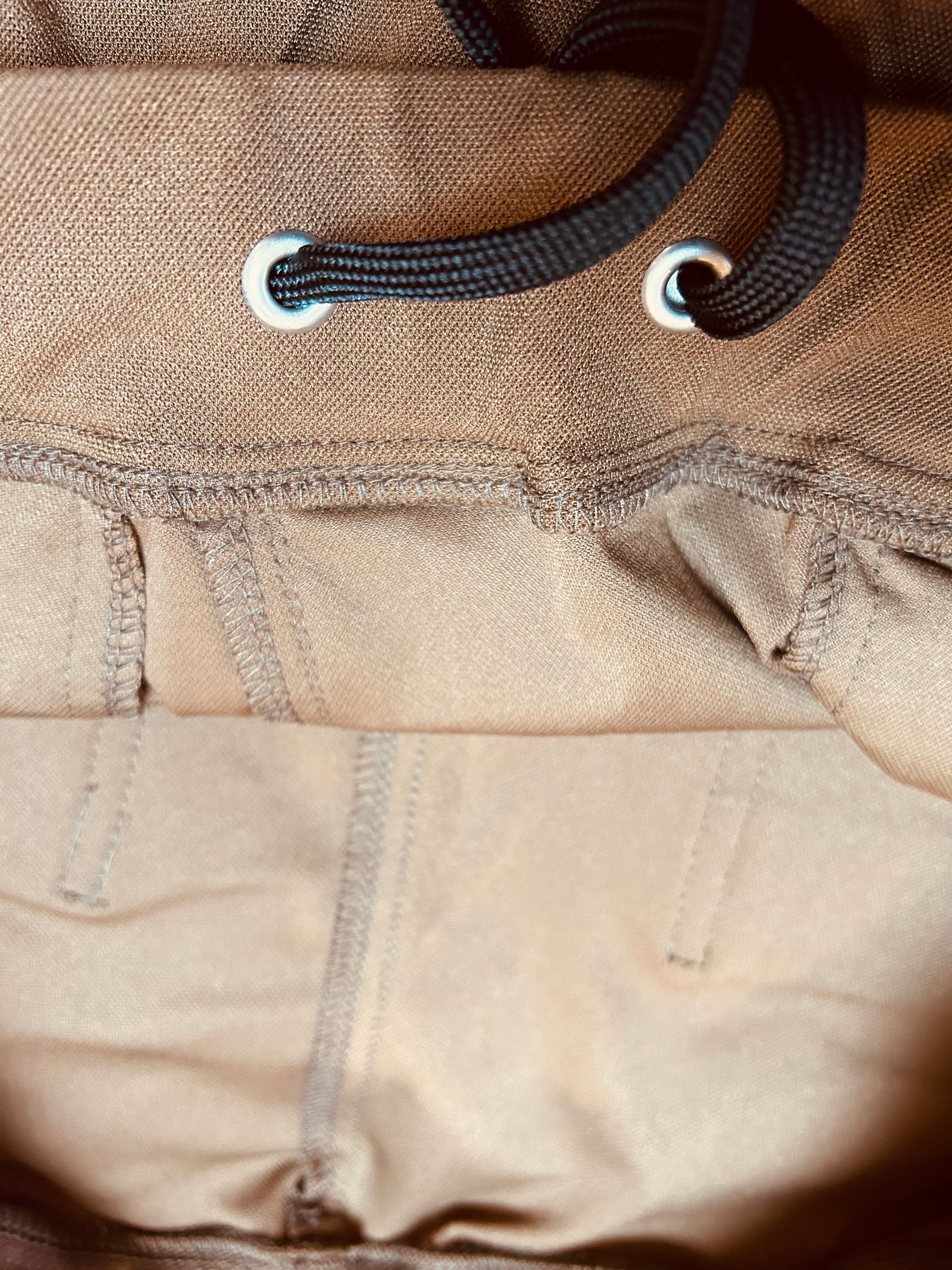 PAT WIDE EASY PANTS / イージーパンツ / ブラウン 【RESOUND CLOTHING】