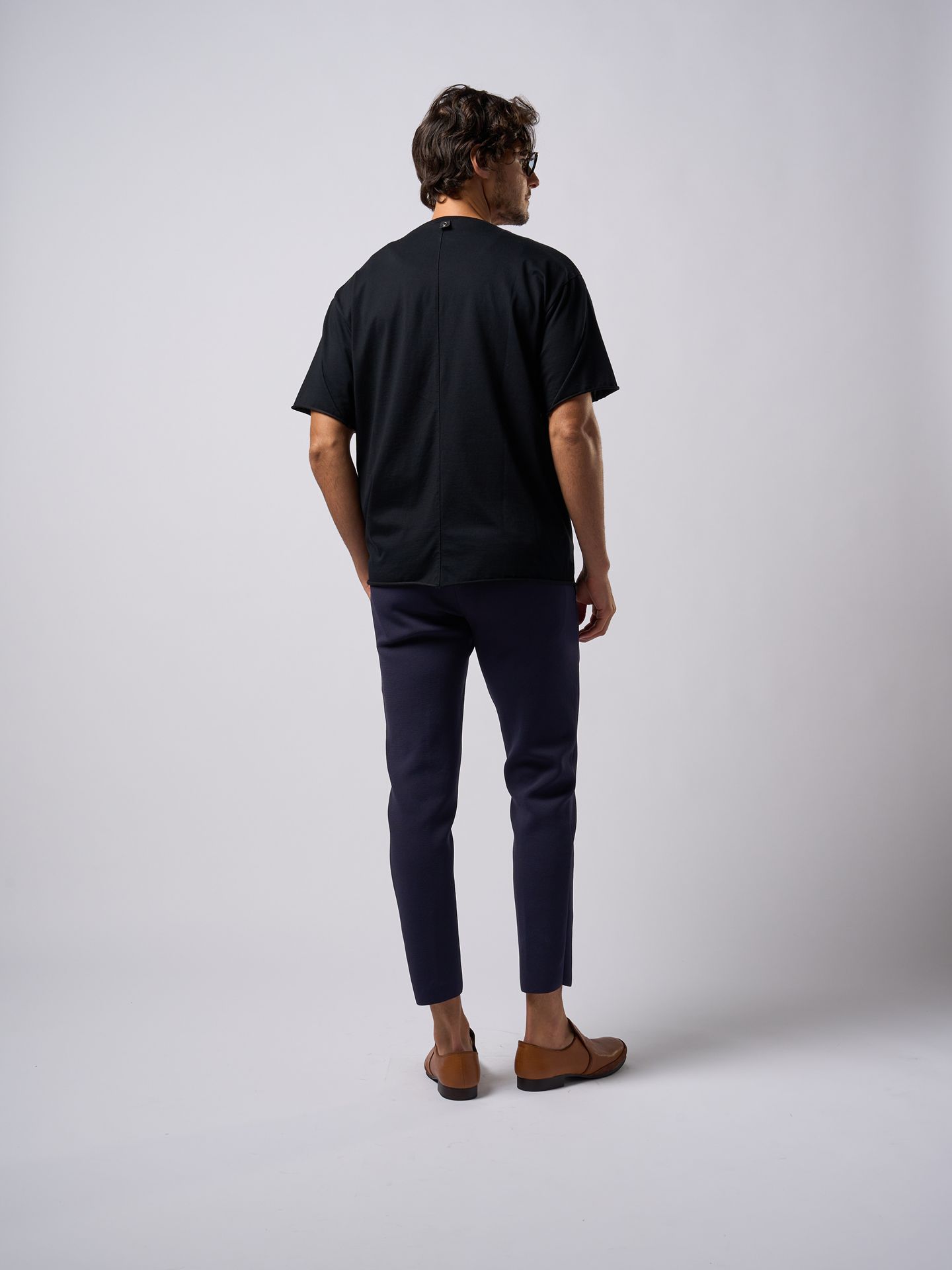 【予約品9月19日 10時締め】 cool touch zip-pocket S/S / Tシャツ / ブラック