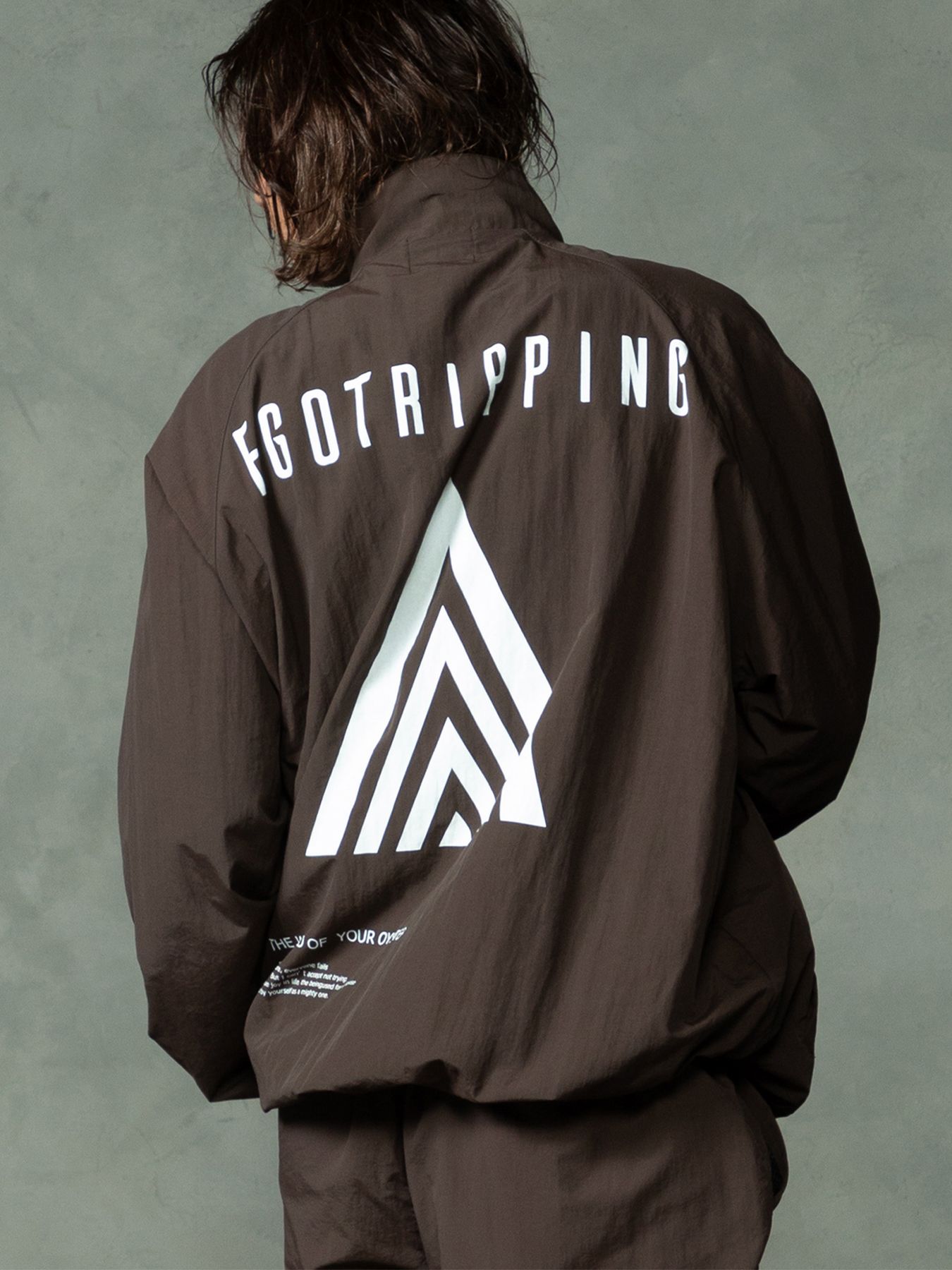 【予約品 7月5日(日) 締切】DAYGLYDE JACKET / ナイロンジャケット / ダークブラウン