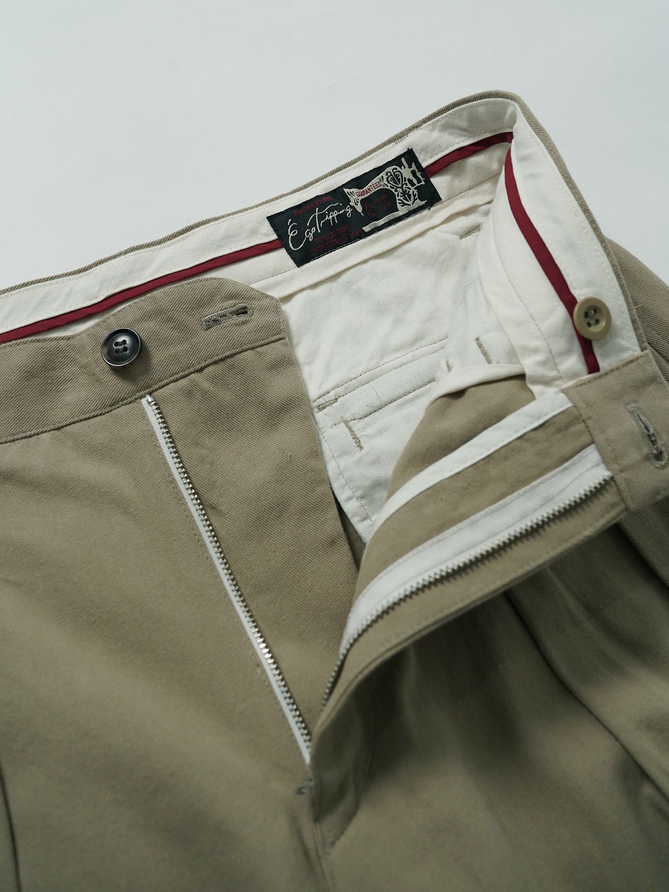 【予約品 5月27日(水) 締切】BUCKTUCK-TOROUSERS / バックタック トラウザーズ / ベージュ