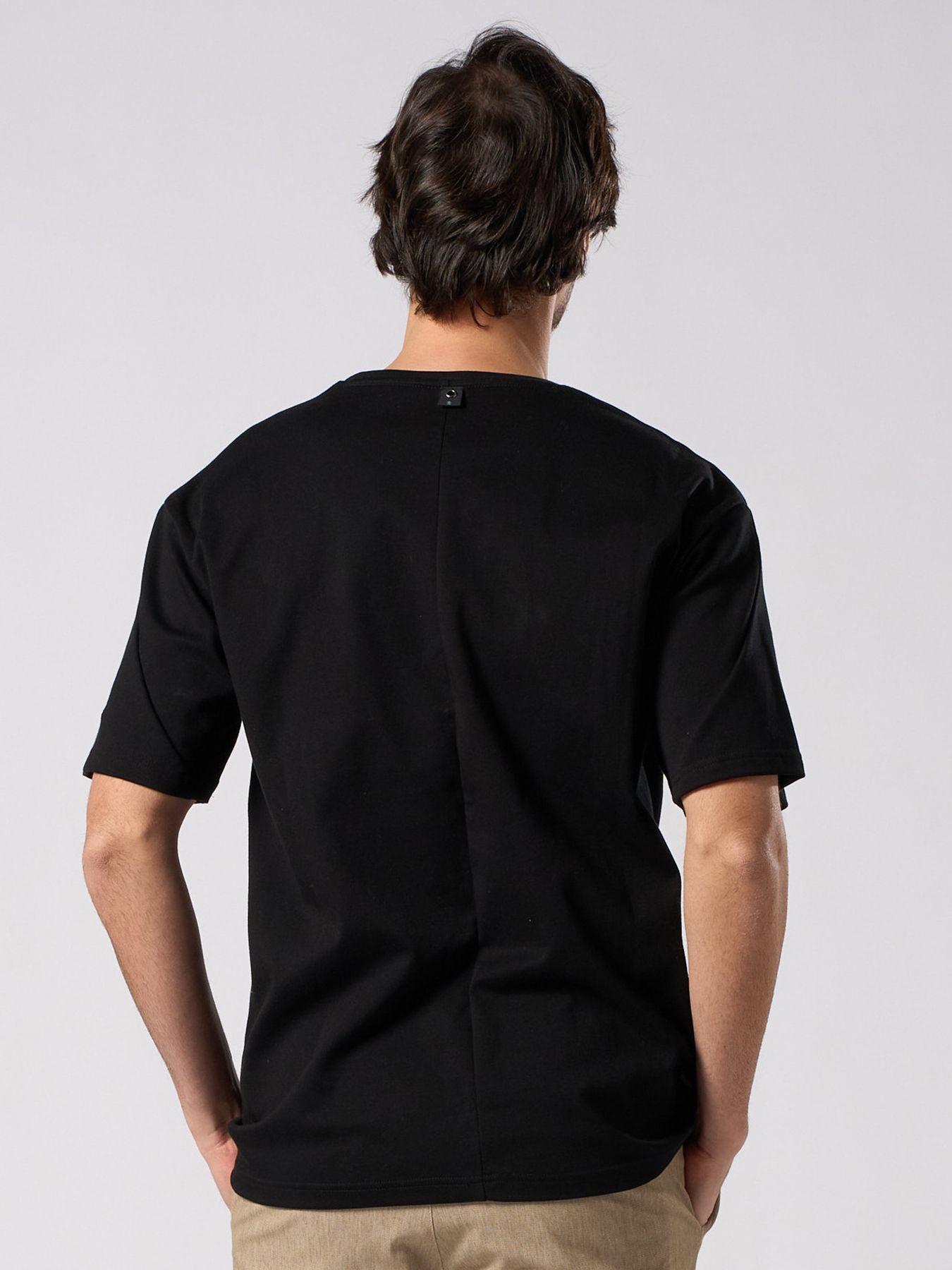 【予約品 1月25日(日) 締切】luxury cotton S/S / ラグジュアリーコットン ショートスリーブ / ブラック