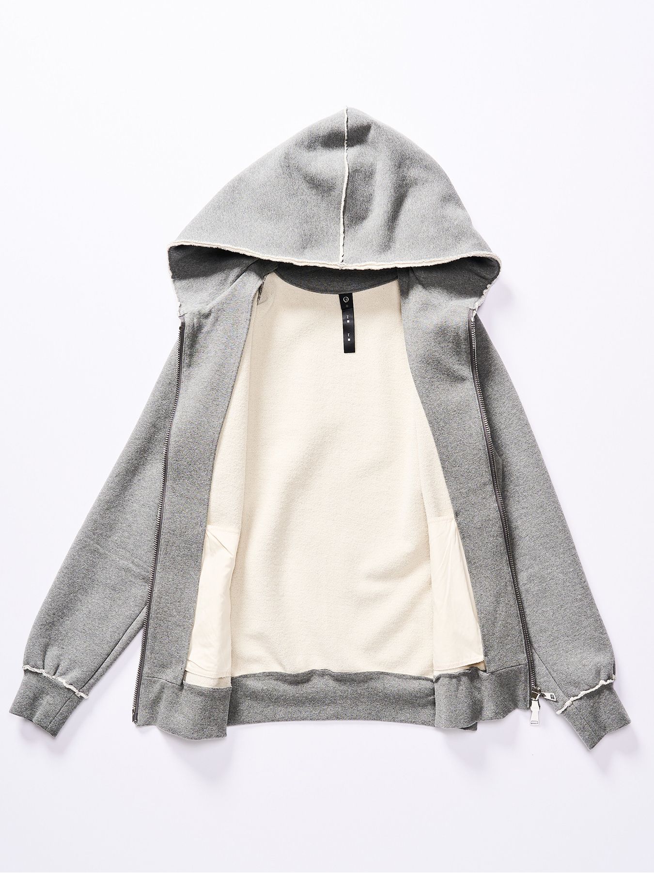【予約品 】super urake parker / スーパー裏毛 パーカ / グレー