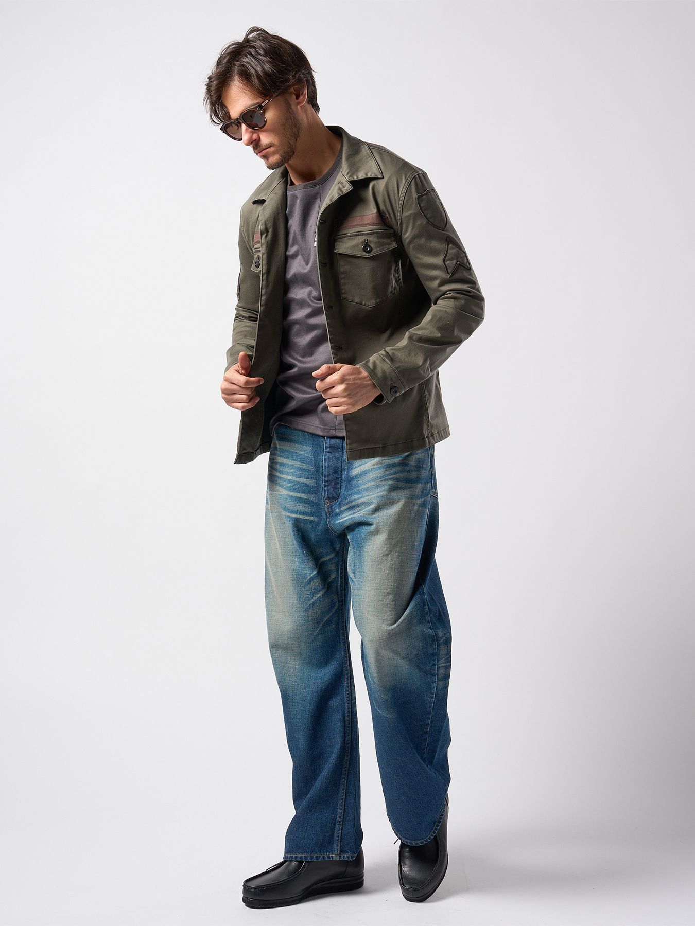 OG-107 shirt / OG-107 シャツ / カーキ