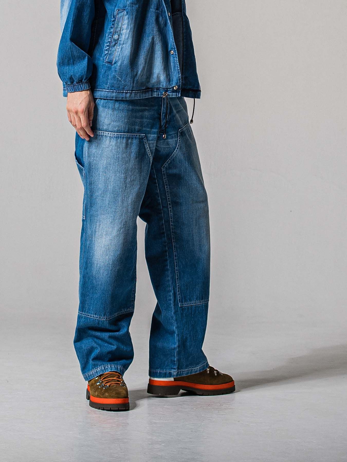 【予約品 11月16日(日) 締切】DOUBLE KNEE PT / ダブルニーワークパンツ / ライトインディゴ