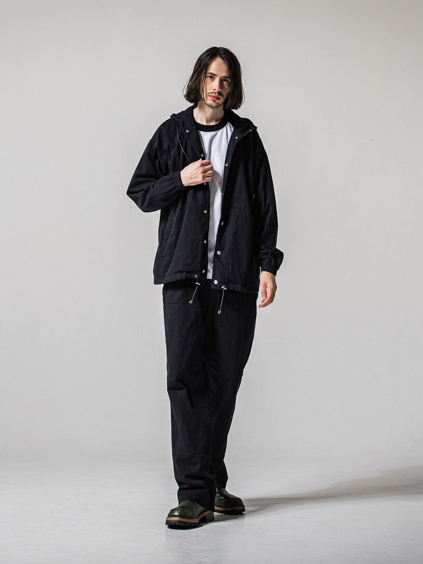 【予約品 11月16日(日) 締切】DOUBLE KNEE PT / ダブルニーワークパンツ / ブラック